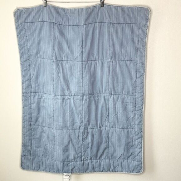 Lambs & Ivy Vintage Sports Theme Embroidered Baby Comforter Tapestry 33” x 40” - Picture 2 of 13